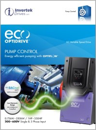 Брошюра частотные преобразователи Optidrive Eco Pump Control