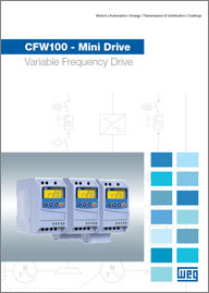 Преобразователи частоты WEG CFW100 - Mini Drive